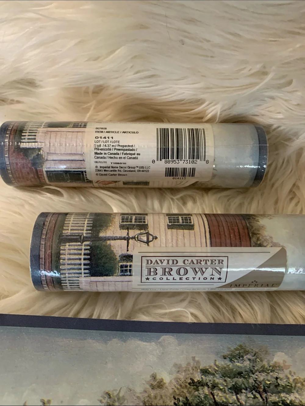 David Carter Brown Collection pre-pasted wallpaper border 3 rolls, 5yd each